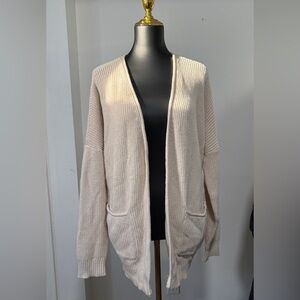 Women’s Open-Front Cardigan sweater Beige